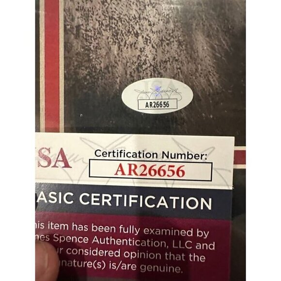 Curtis "50 Cent" Jackson signed autographed 12x12 Album Insert Framed JSA - Picture 6 of 6